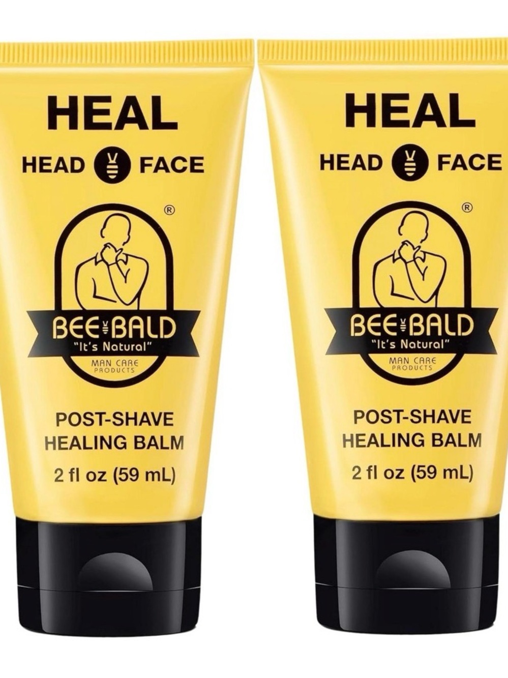 5pcs new never used beebald after shave cream